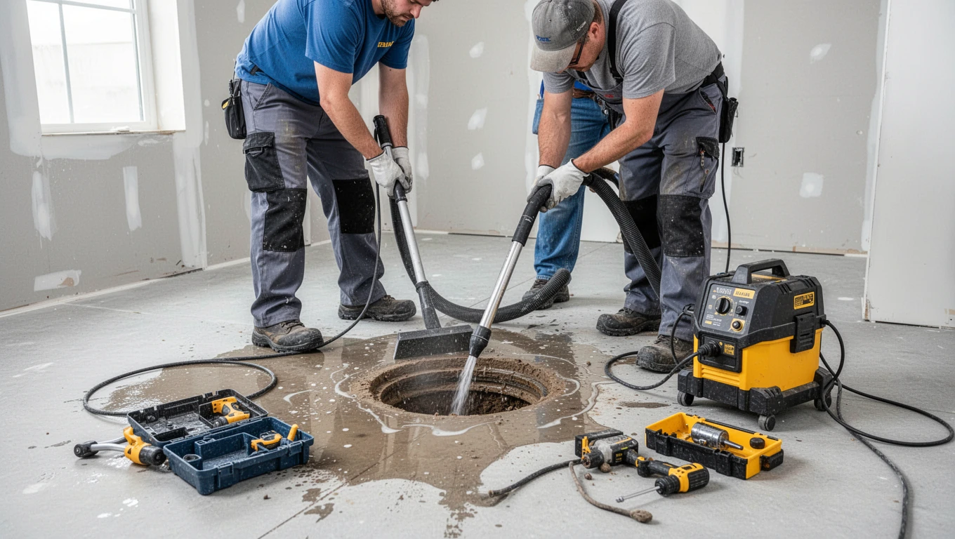 Sewage Backup Cleanup