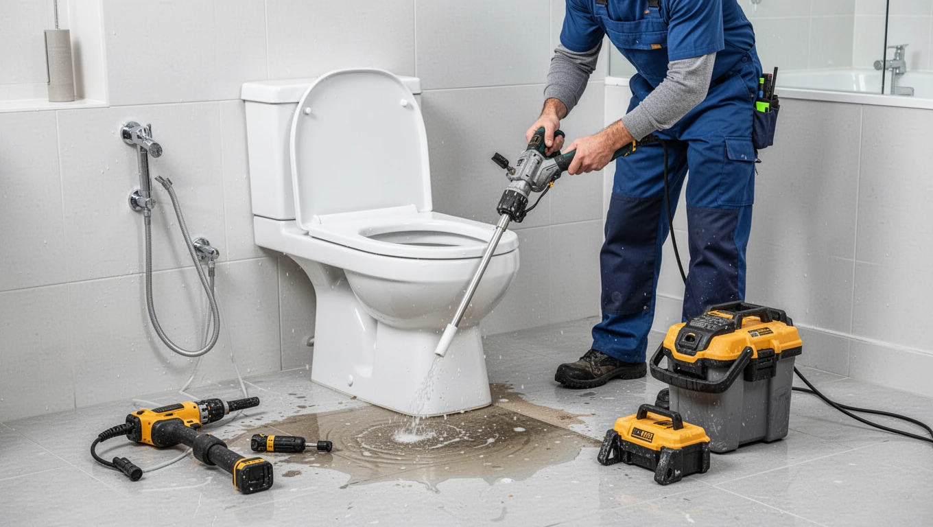 Toilet Overflow Cleanup