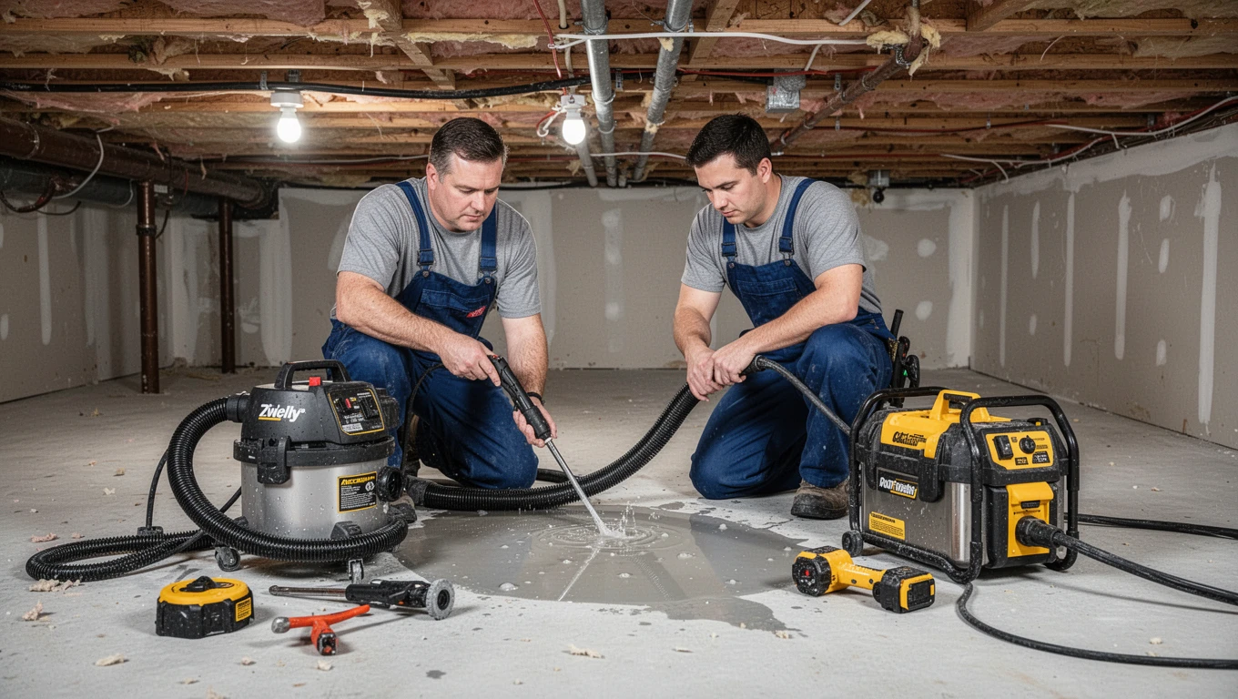 Crawl Space Water Removal