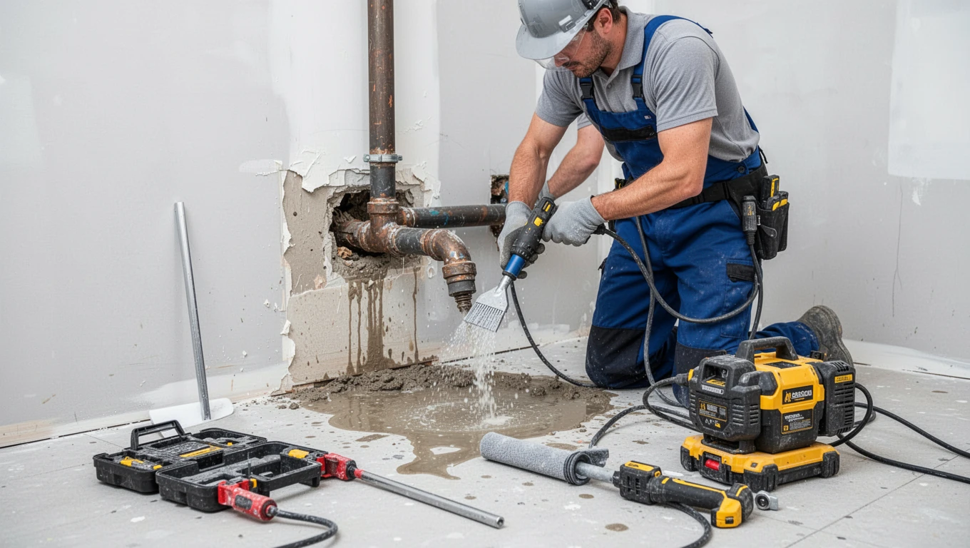 Burst Pipe Cleanup